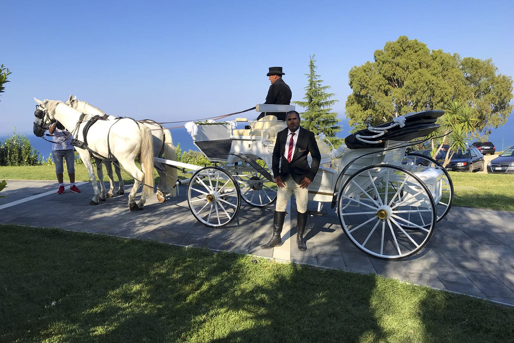 Carrozza per matrimonio